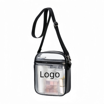 Transparent PVC Crossbody Purse