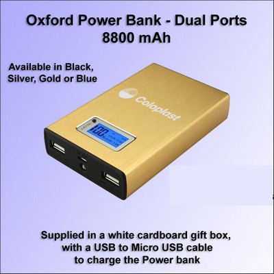 Oxford Power Bank 8800 mAh No Extra Tariff