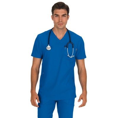 koi - Lite - Men's 3-Pocket Athletic V-Neck Force Top