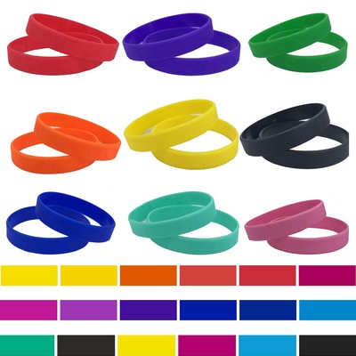 Printed Debosse Silicone Wristbands