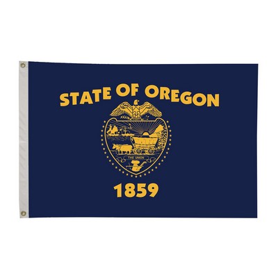2' x 3' Oregon State Flag Double-Sided
