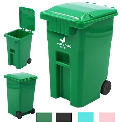 Mini Garbage Trash Bin Pen Holder MOQ 100