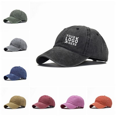 Washed Cotton Baseball Hat