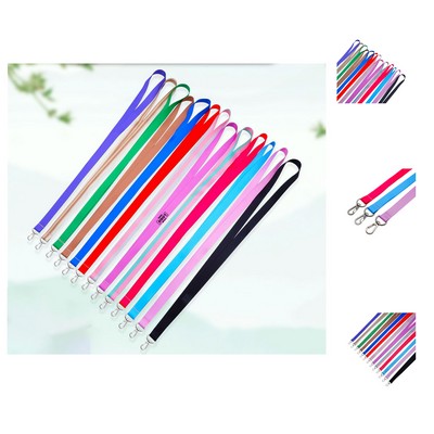Polyester Lanyard with Metal Clasp