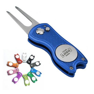 Golf Divot Tool with Pop-up Mechanism(Free Shipping)