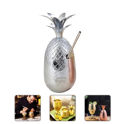 17 oz Copper Pineapple Cup