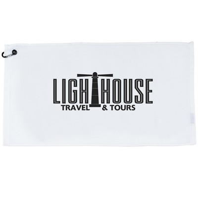 Tour Pro White Golf Towels