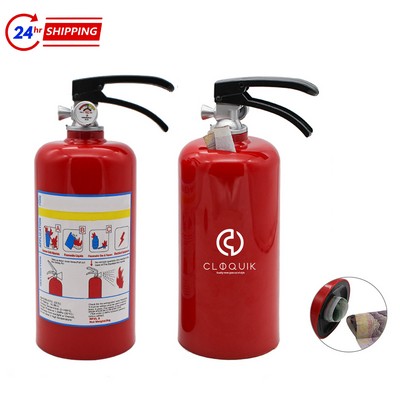 Fireproofer-shaped Savings Bank