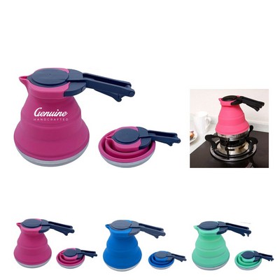 Stainless Steel Silicone Foldable 1.5L Outdoor Travel Jug