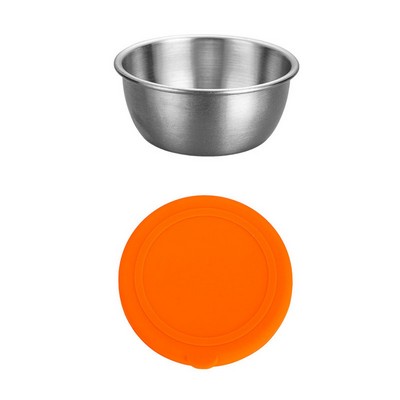 1.6oz Stainless Steel Condiment Cup Containers with Lids.