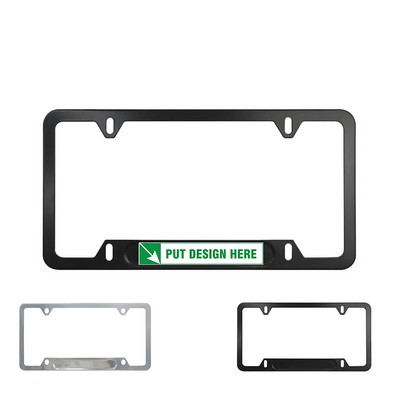 Stainless Steel License Plate Frame