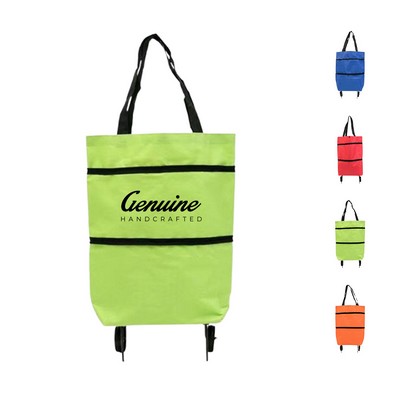 Foldable Shopping Trolley Cart