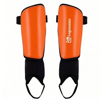 Soccer Shin Guards With Elastic Straps