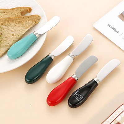 Ceramic Stainless Steel Cheese Knife Butter Knife