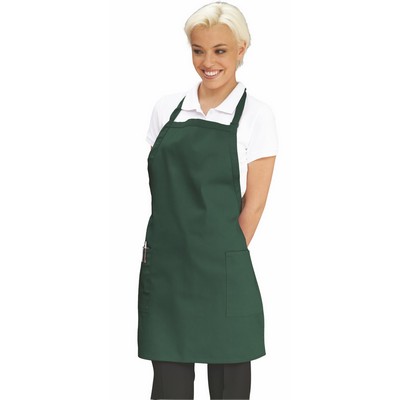 Hunter Green Deluxe Long Bib Apron