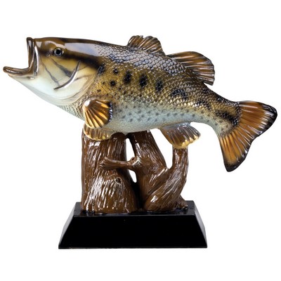 Resin Bass Sculpture
