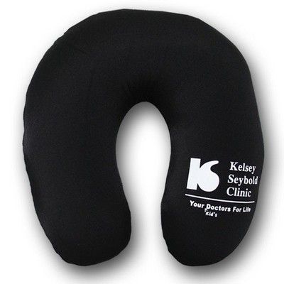 12" Black Neck Pillow