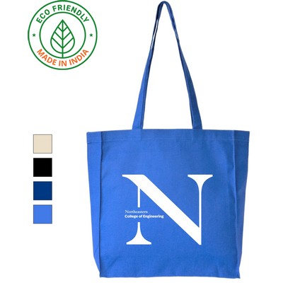 Promotional Eco Friendly Royal Blue Canvas Grocery Tote
