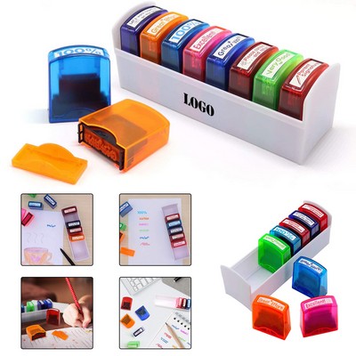 Self Inking Teacher Stamp Set