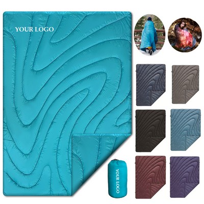 Printed Outdoor Camping Blanket for Traveling