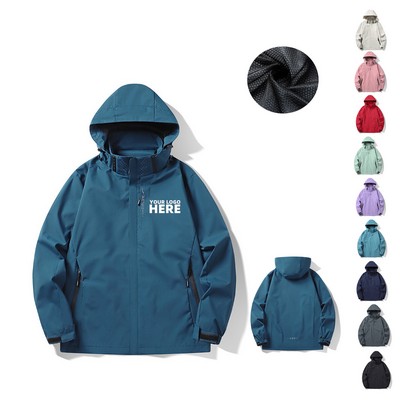 Waterproof Jacket With Hood