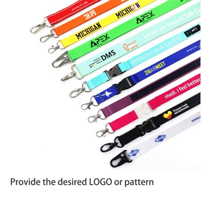 Badge Lanyards w/ Swivel Hook Clip