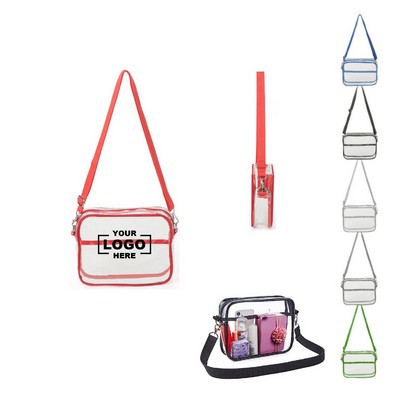 Transparent PVC Messenger Bag(Free Shipping)