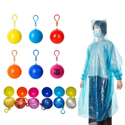 Compressed Disposable Raincoat
