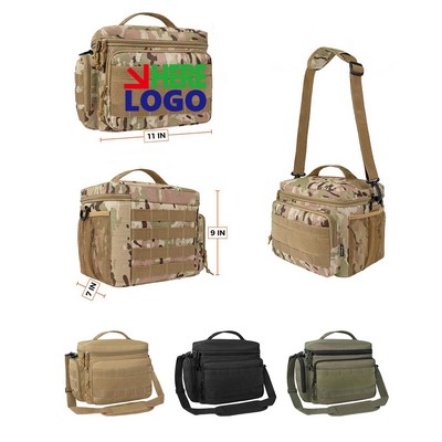 10 Cans Insulated Leakproof Tactical Lunch Bag