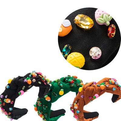 High Cranium Hair Bands with Diamonds