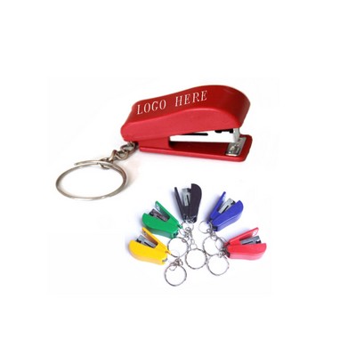 Mini Key Chain Plastic Staplers