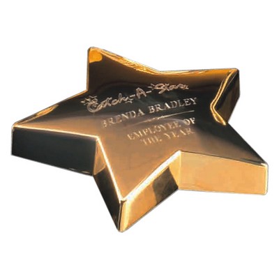 Brass Metal Star