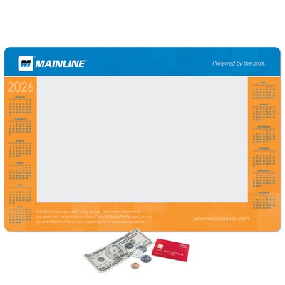 Frame-It Flex® Barely There™ Ultra Thin Window Calendar Counter Mat-12"x18"x.020"