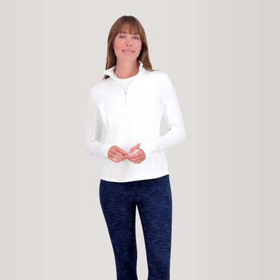 Zero Restriction Women's Renae Zip Mock Pullover Shirt