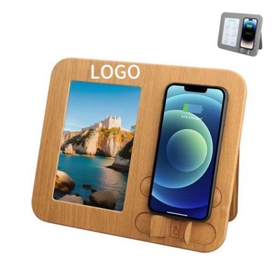 Picture Frame with Wireless Charger