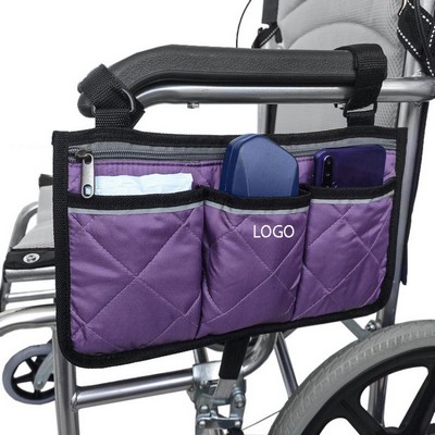 Wheelchair Armrest Pouch (12.79"x 3.15")