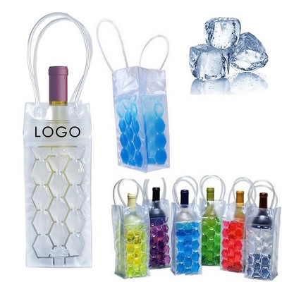 Gel Wine Bottle Chill Cooler Ice Bag