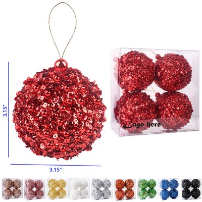 Plastic Christmas Ball Ornament Sets
