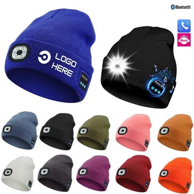3 In 1 Winter Wireless Connect Knitted Hat