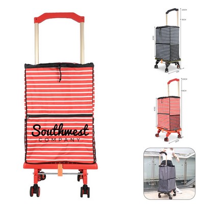 Folding Stair Climbing Shopping Cart