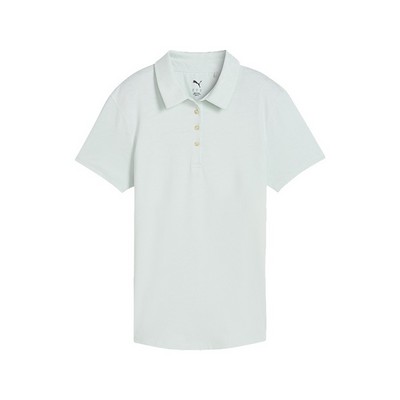 PUMA® Golf Women's MATTR Lianas Jacquard Short Sleeved Polo