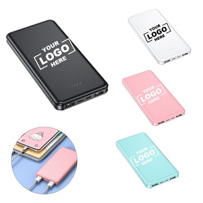 10,000mAh Portable Power Bank with Dual USB Charging Ports(Free Shipping)