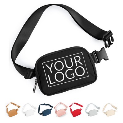 Unisex Mini Belt Bag With Adjustable Strap
