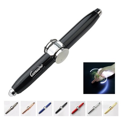 LED Light Spinner Pen