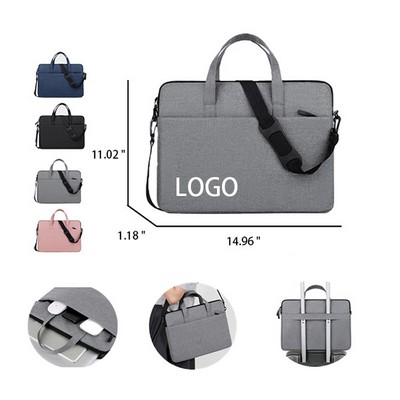 14 Inch Laptop Bag With Carrying Handle With Shoulder Strap