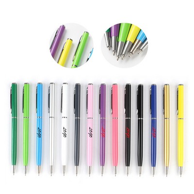 Advertising Metal Ballpen - Elegant Office Writing Tool & Business Gift(Free Shipping)