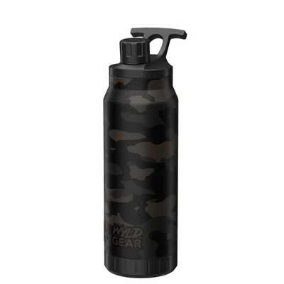 WYLD Stainless Steel Camo MAG 34 Oz. Bottle