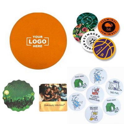 Disposable Paper Coasters for Tabletop Protection