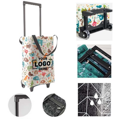 Shopping Cart with Pull Handle(Free Shipping)