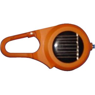 Solar Power Key Chain w/Light